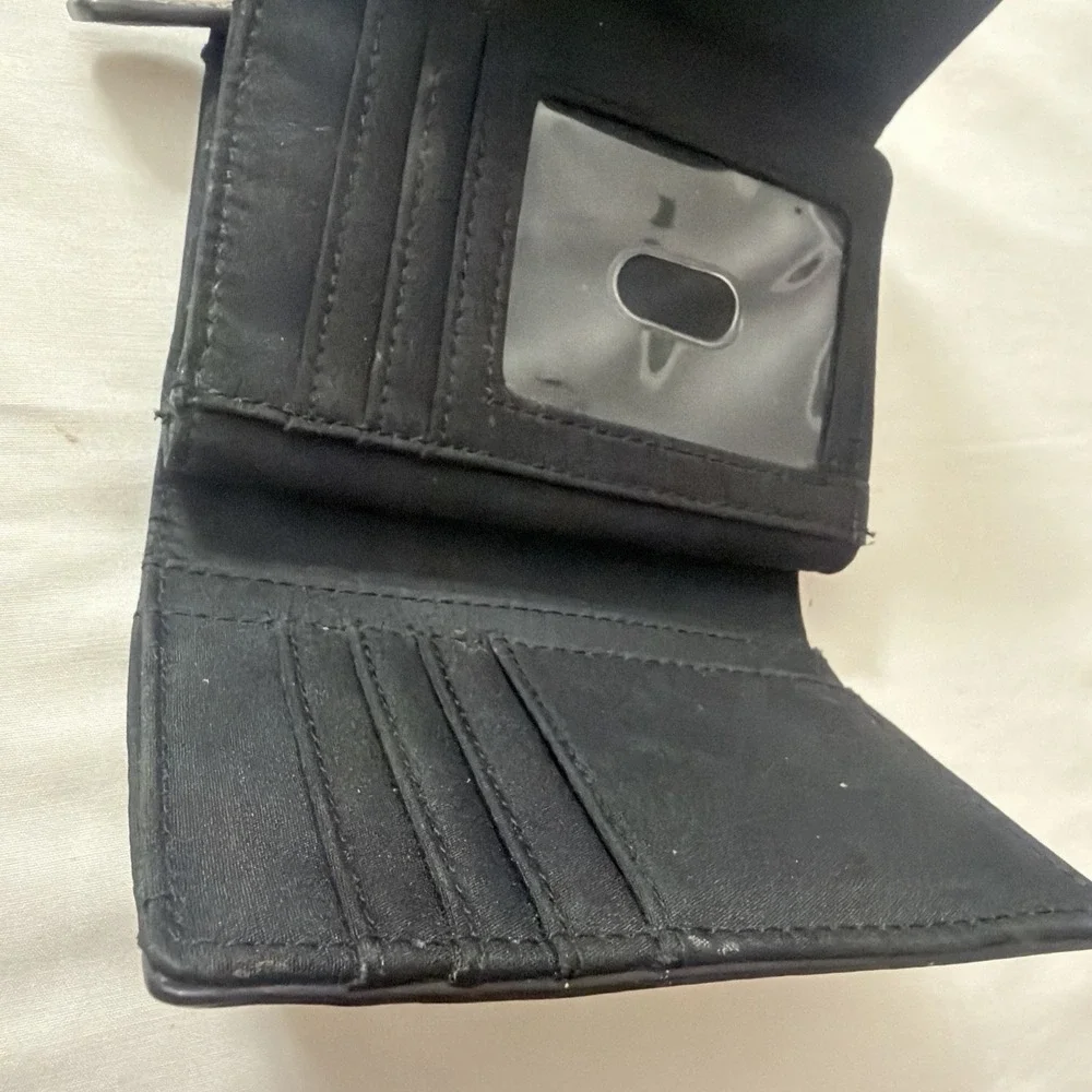 Liz Claiborne Wallet Envelope Clutch Silver Cute Purse Clutch‎ Wallets Women's